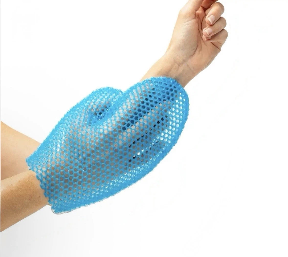 Supracor Stimulite Honeycomb Bath Mitt All Blue